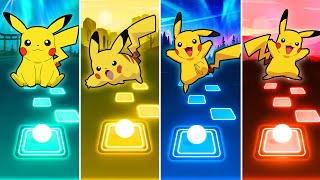 Pikachu vs Pikachu vs Pikachu vs Pikachu  Tiles Hop EDM Rush [upl. by Eniamzaj]