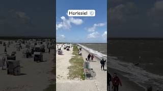 Harlesiel an der Nordsee  Stürmische Flut [upl. by Ellasal]