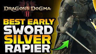 Dragons Dogma 2  Best Early Weapon You Can Find Silver Rapier Weapon Location [upl. by Natfa]