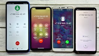 incoming call 📞 Redmi 9C NFC ✨️ iPhone 11 pro✨️ Honor 7A ✨️MI A2 Lite [upl. by Older]