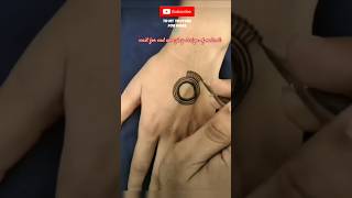 💙mehndi hennadesign backhandmehndi shorts youtubeshorts virasong trendingshorts viralvideo 💙 [upl. by Releehw]