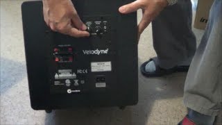 Velodyne Impact 10 Subwoofer Unboxing [upl. by Materi968]