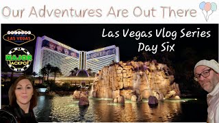 Las Vegas Vlog  Day Six  Mon Ami Gabi  Gambling  North Premium Outlets  Bacchanal  Mirage [upl. by Acirre]