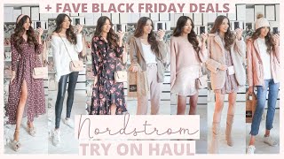 Huge Nordstrom  Nordstrom Rack Try On Haul 2021  BEST Black FridayCyber Week Deals 💕 [upl. by Gardia635]