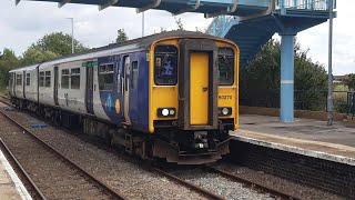 Brigg Wednesdays Episode 6  Northern Cleethorpes Sheffield train 150270 Lincs June 2024 🇬🇧🚄 [upl. by Panchito97]