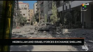 FTS 1230 0810 Israel and Hezbollah exchange massive strikes [upl. by Mayworm]