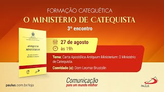 Live Formação Catequética – O Ministério de Catequista [upl. by Cirdet]