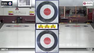 Curling Stadium  Eau Claire Sheet A 110224 [upl. by Halludba]