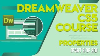 Dreamweaver CS5 tutorials in UrduHindi part 9 properties [upl. by Durwood]