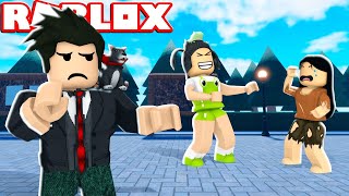 LOKIS E MENINA COM ROUPA RASGADINHA  Roblox  Doodle Transform [upl. by Leahcimnaes]