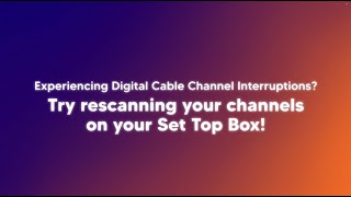 How to Rescan Your FIBERBLAZE Cable Channels [upl. by Hsetirp]