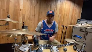 Hang On  Kierra Sheard Drum Cover  I DO NO OWN COPYRIGHTS [upl. by Htiel]