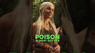 Daenerys Targaryen Almost Poisoned 🥃⚠️ GameOfThrones GOT [upl. by Reidid]