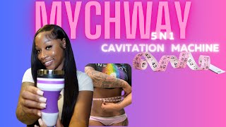 HONEST REVIEW MYCHWAY 5 N 1 LIPO CAVITATION and RADIO FREQUENCY AT HOME MACHINE [upl. by Bartram]