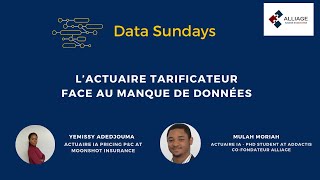 Data Sundays  L’actuaire tarificateur face au manque de données [upl. by Brill727]