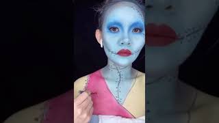 Nightmare Before Christmas Sally Makeup Tutorial [upl. by Ignatia]