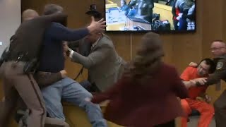 Gymnasts Dad Attacks Larry Nassar Give Me One Minute With That Bastard [upl. by Jard]