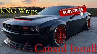 How to Install Canards on a Challenger [upl. by Sinne48]