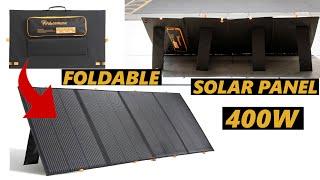 Sun powered 400W of Foldable Solar [upl. by Aivizt772]