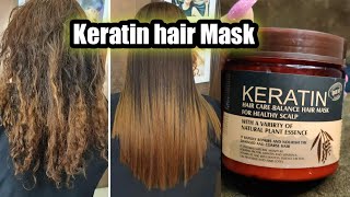 keratin hair mask how to use keratin hair mask keratin hair treatment su beauty and remedies [upl. by Anomar]