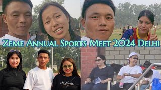 Zeme Annual Sports Meet Delhi 2024  2nd Full Episode  Samba Pame [upl. by Rahel]