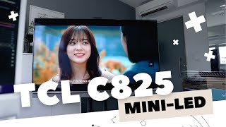 TCL C825 MINILED QLED  GOOGLE SMART TV [upl. by Markiv]