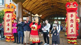 【4K】 Lion Dance on Chor Yat｜Disneys Explorers Lodge [upl. by Alphonso]