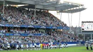 Champions League anthem before Rosenborg vs København [upl. by Novej]