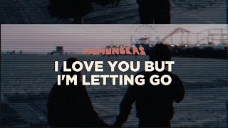 Pamungkas  I Love You But Im Letting Go Lyrics Video [upl. by Elatnahc]