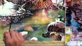 Preview  Watercolor Painting with Lian Quan Zhen Snow Harmony [upl. by Okihsoy175]