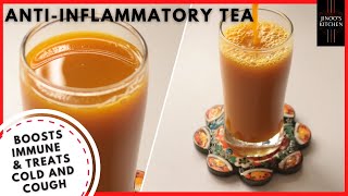 AntiInflammatory drink for weight loss  Turmeric Ginger tea for weight loss  Healthy tea recipes [upl. by Festa112]