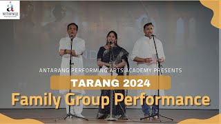 TARANG 2024 Youtube Family Performance [upl. by Eamanna182]