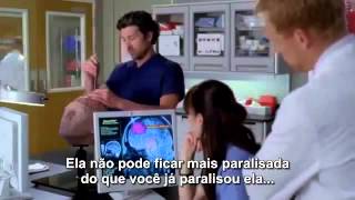 Grey´s Anatomy  Erros de Gravação Bloopers  8ª Temporada  LEGENDADO [upl. by Ydoow]