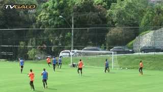 26012014 Atlético vence o Democrata de Sete Lagoas em jogotreino [upl. by Treva61]