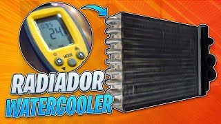 USAMOS UM RADIADOR DE CARRO COMO WATER COOLER [upl. by Christophe238]