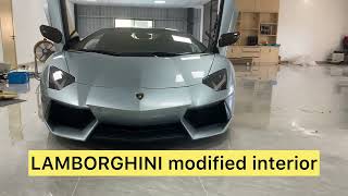 LAMBORGHINI modified interior [upl. by Dodie]