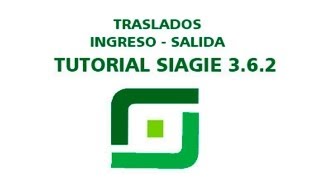 Gestion de Traslados  Ingreso  Salida  Tutorial SIAGIE 380 [upl. by Suzi]