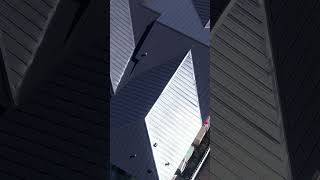 SLEEK Matte Black Galvalume Roof roofing metalroof [upl. by Dido]