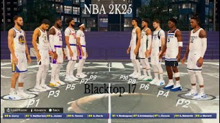 NBA 2K25  Blacktop 17  4K [upl. by Orlina]