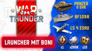 Install War Thunder Launcher mit Boni ⚡ Client Anmeldung ⚡ War Thunder Kostenlos Spielen 2024 [upl. by Lot]