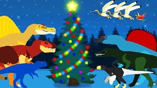 Dinosaurs Cartoons  Christmas with Dinosaurs  DinoMania [upl. by Seagrave421]