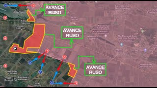 ¡ÚLTIMA HORA TROPAS RUSAS CAPTURAN RIVNOPIL Y DAJLNE Y AVANZAN MAS DE 45 KILÓMETROS [upl. by Amary579]