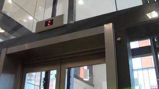 KONE MonoSpace MRL Traction elevators  Nordby Shopping Center Nordby Sweden [upl. by Dammahom]