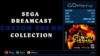 Sega Dreamcast Custom GDemu Collection [upl. by Eniron]