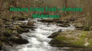 Cohutta Wilderness Area  Hickory Creek Trail  Georgia Hikers [upl. by Ahasuerus259]