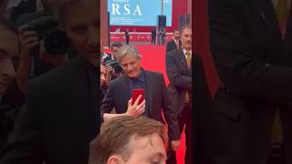 Viggo with supporters viggomortensen shorts redcarpet lordoftherings aragon actor director [upl. by Iadahs]