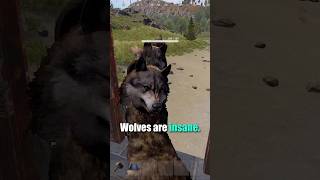 Wolves Are Terrifying in Rust One Thing Can Stop ThemSorta rust rustshorts rusttips [upl. by Ingamar]