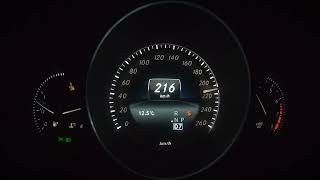 2014 MercedesBenz CLS 500 4MATIC 408PS Acceleration and Top Speed [upl. by Hanforrd]