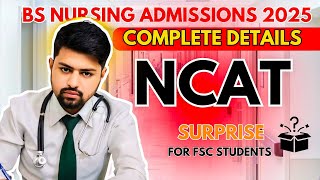 NURSING ADMISSION COMPLETE DETAILS 2025NCAT PREPARATION [upl. by Aneekahs]