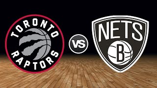 Toronto Raptors vs Brooklyn Nets Live Reaction amp PlayByPlay [upl. by Rozele820]